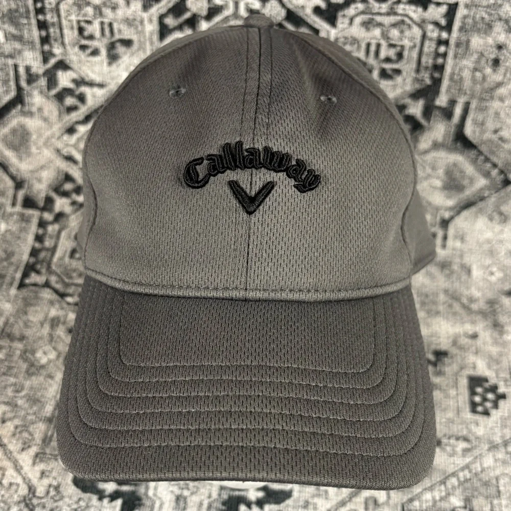 Callaway Dark Gray Golf Hat with Black Accent‎ Size L/XL
